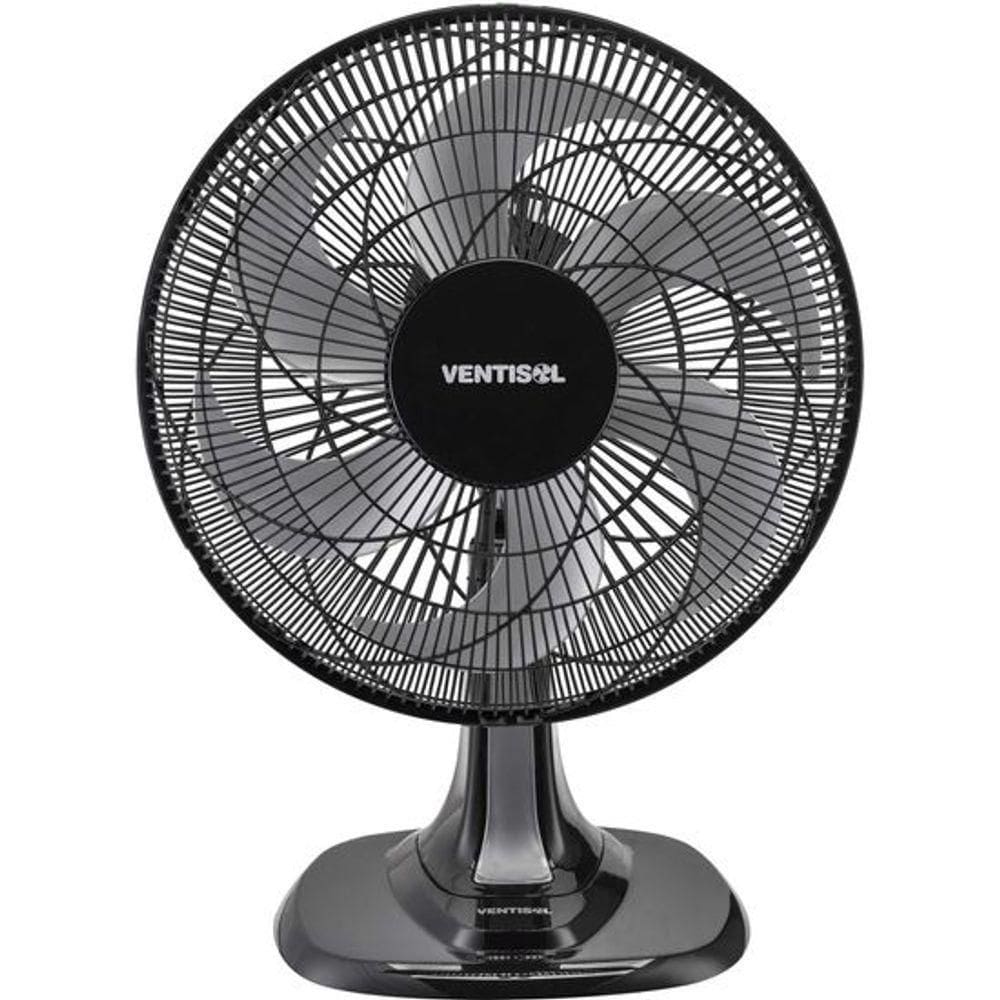 Ventilador De Mesa Ventisol Turbo 6 40cm Preto/cinza 220v [f002]