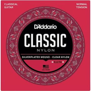 Encordoamento Violão Nylon Tensão Media Student Ej27n D Addario [f002]