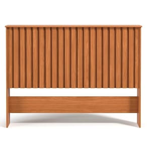 Cabeceira Casal Detroit Ripado 144 Cm Nature Tebar
