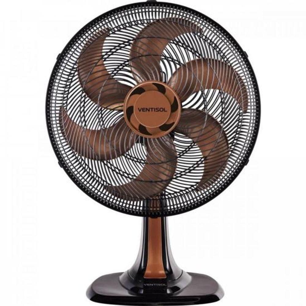 Ventilador De Mesa Ventisol Turbo 6 40cm Bronze 220v [f002]