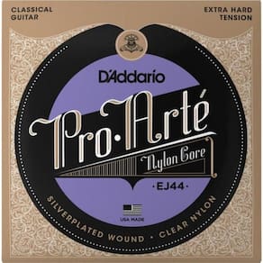 Encordoamento Violão Nylon Tensão Suer Alta Pro-arte Nylon Core Ej44 D Addario [f002]