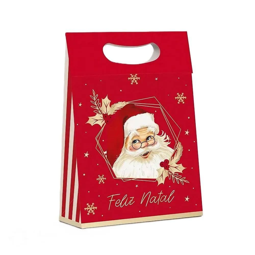Caixa de Presente Plus Noel Natalino M 22x9x32 - Cromus