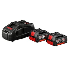 Kit Carregador Bosch GAL 1880 18V 4,0Ah CV 220V com 2 Baterias