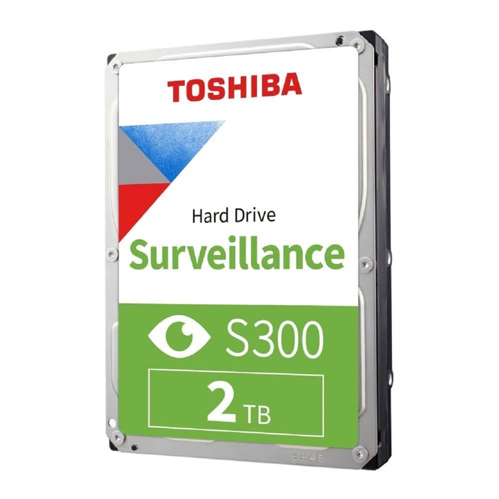 HD Toshiba Surveillance S300, 2TB, 3.5 Polegadas, 5400RPM, SATA III 6GB/s, Buffer 128MB, HDWT720UZSVA