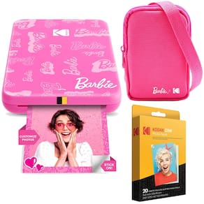 Impressora fotográfica KODAK x Barbie Step Slim Wireless + Case