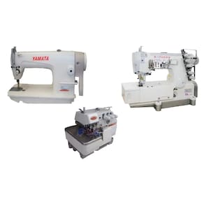 Galoneira+Reta+Overlock  Industriais Yamata Completas+3LEDS