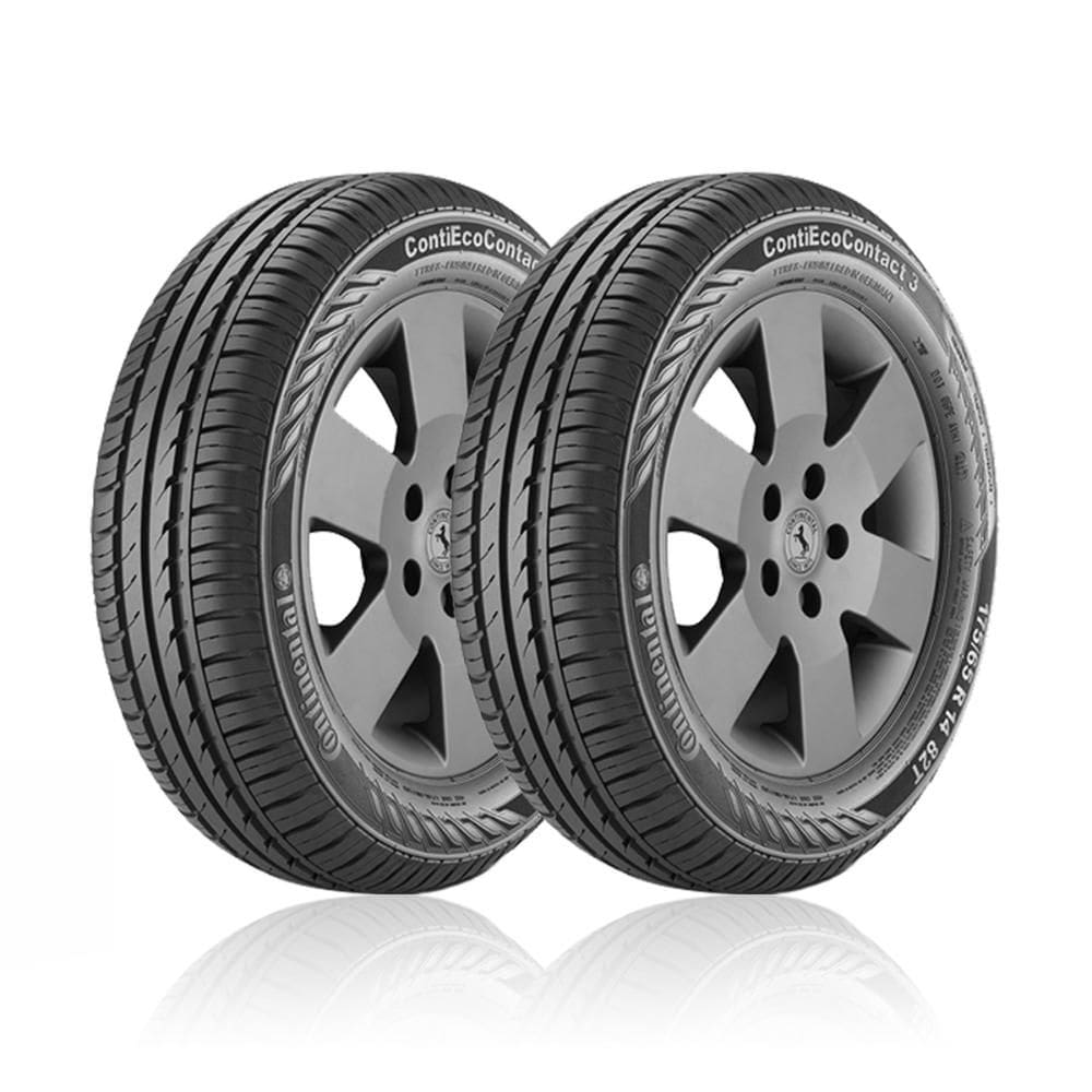 Pneu Aro 14 175/80R14 88H Continental Ecocontact 3 kit 2