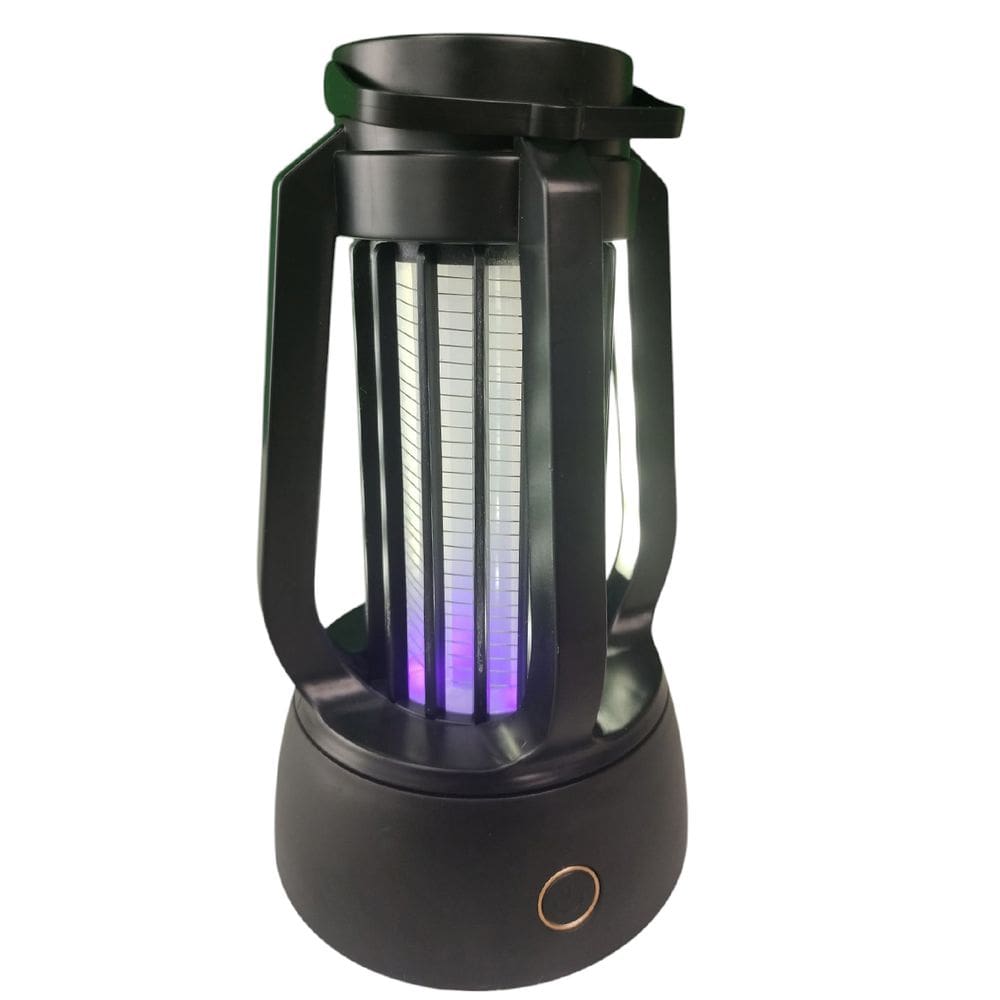 Luminaria Repelente Eletrico Afasta Mosquito Inseto Mosca Pernilongo Luz Ultravioleta Bateria Recarregavel USB Casa Ar Livre Acampamento