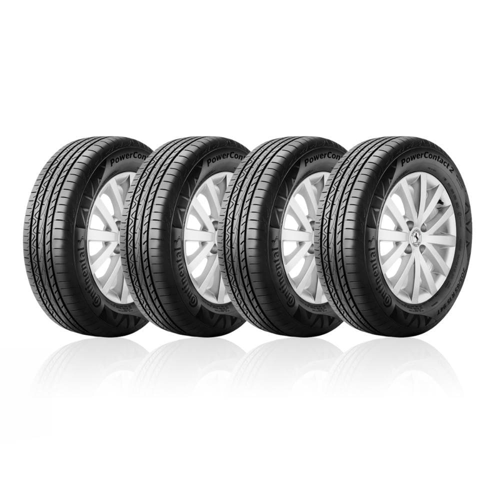 Pneu Aro 15 185/60R15 84H Continental Powercontact 2 kit 4