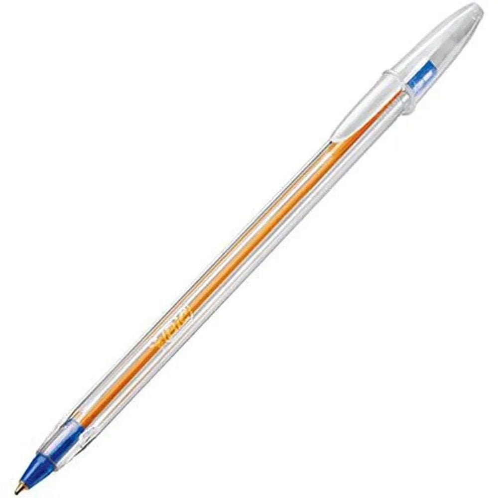 Caneta Esferográfica Cristal Azul 0.8 Fina - Bic