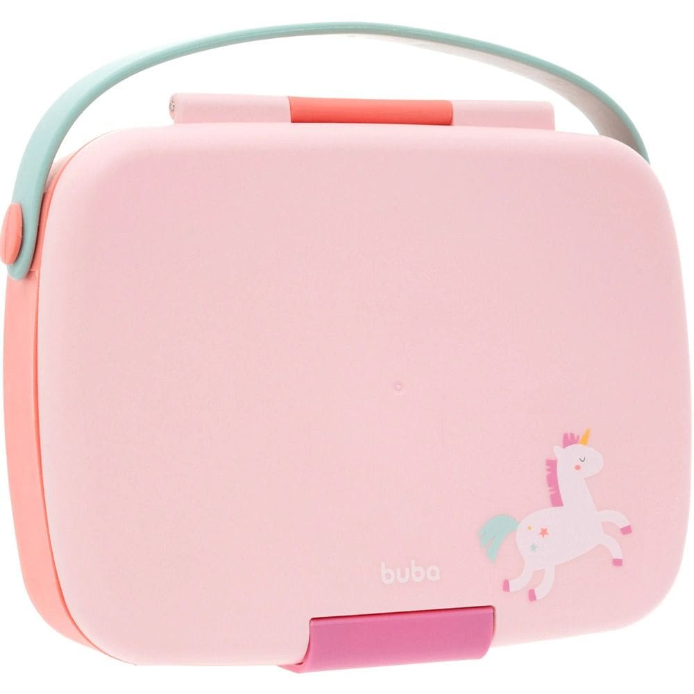 Bento Box Lancheira Divisória Magic Unicórnio - Buba