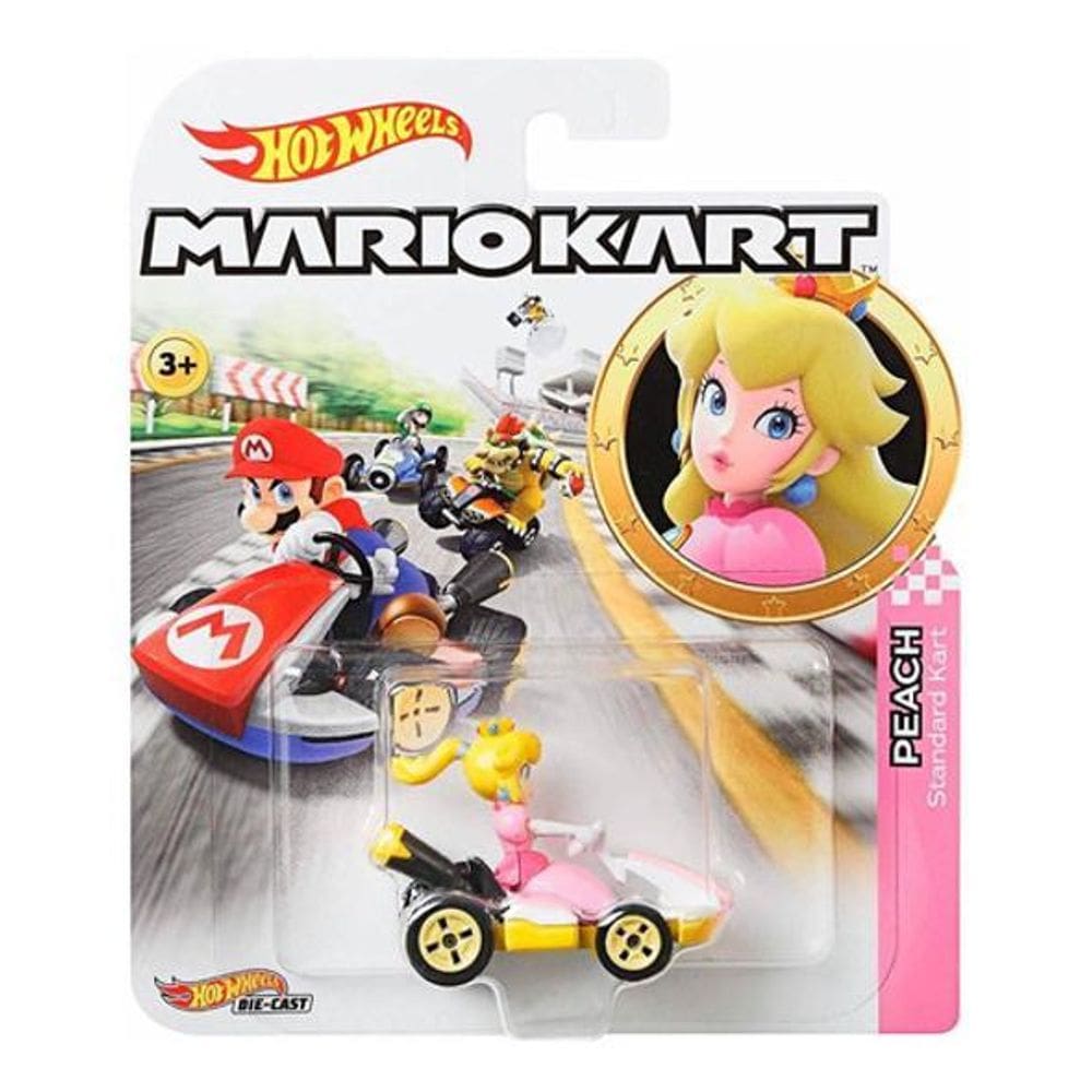 Hot Wheels Mario Kart Princess Peach Standard Kart Gbg28