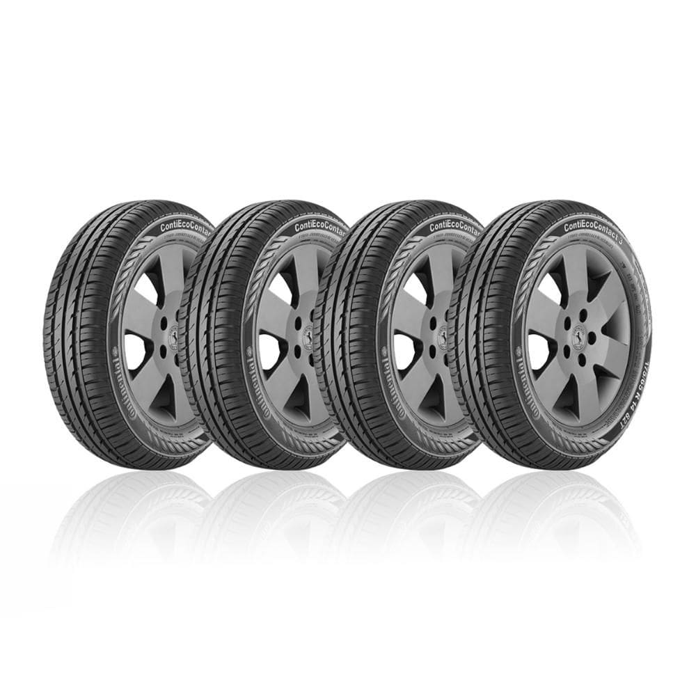 Pneu Aro 14 175/80R14 88H Continental Ecocontact 3 kit 4