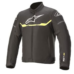 Jaqueta de motocicleta Alpinestars T-SP S impermeável masculina preta/amarela