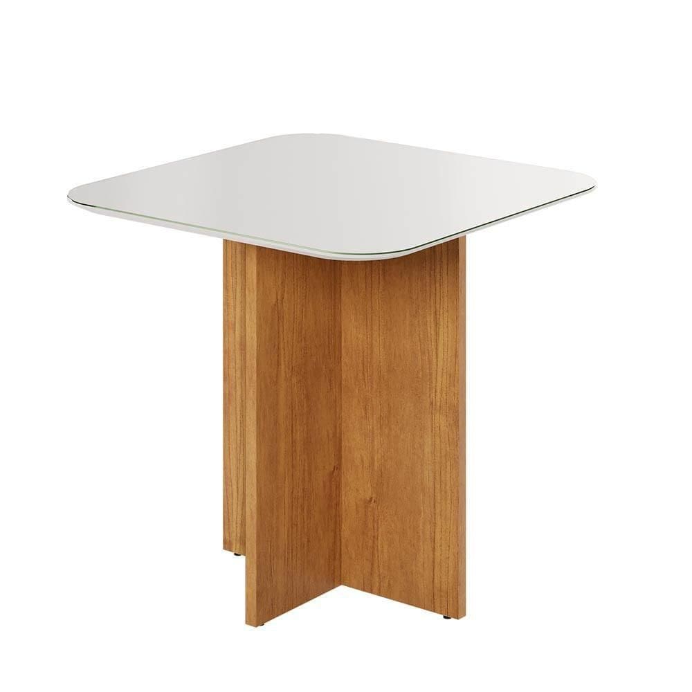 Mesa De Jantar Quadrada Robusta Jcm Off White 0,90 M