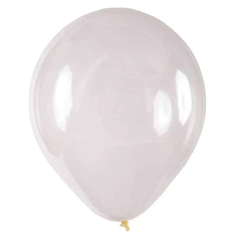 Balão 8 Liso Cristal c/30 - Happy Day