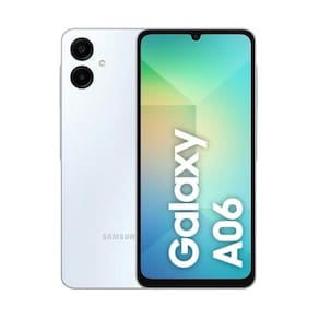 Smartphone Galaxy A06, 128GB, Tela 6.7", Câmeras 50MP+2MP, Branco, SM-A065MLBRZTO, SAMSUNG SAMSUNG