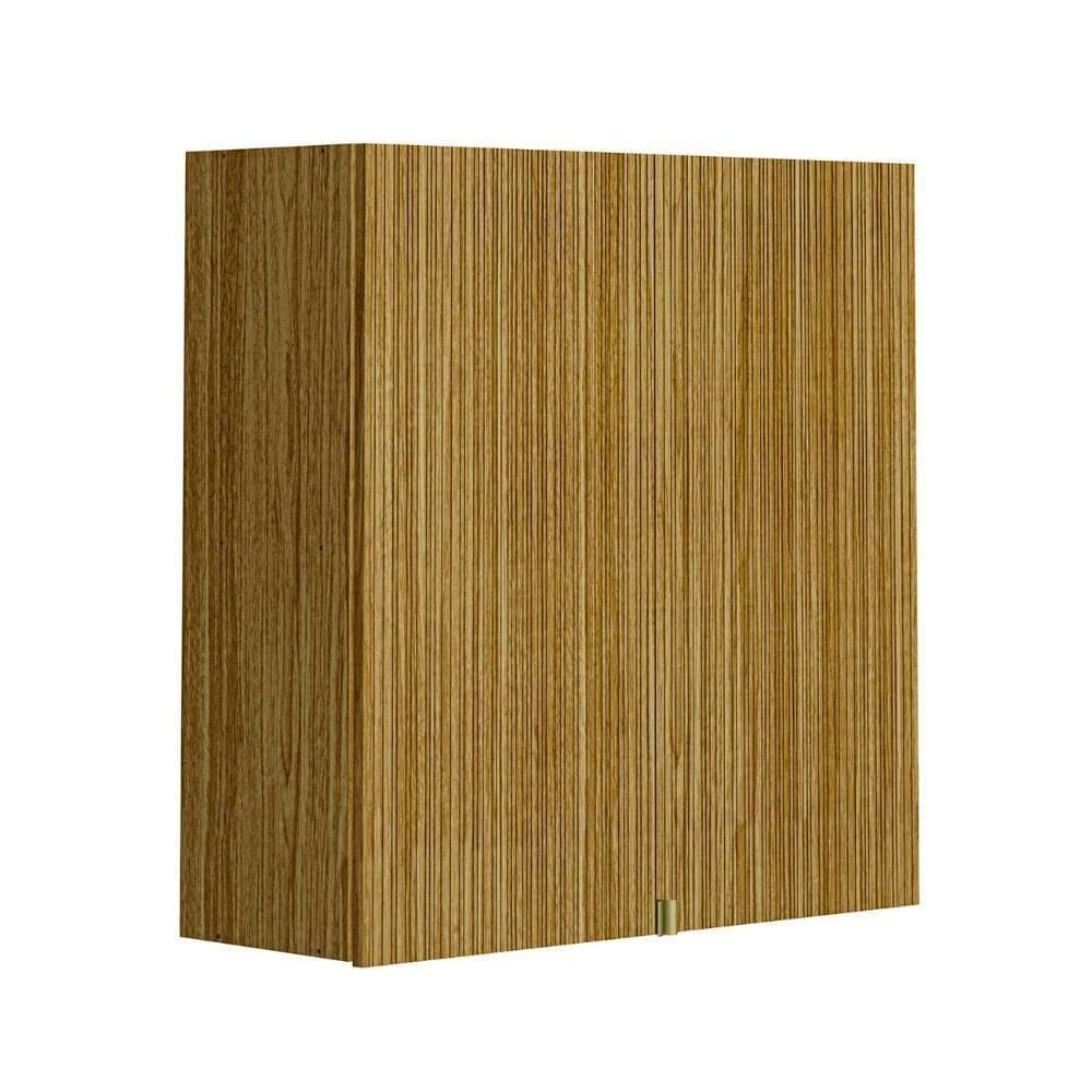 Armário De Cozinha Aéreo 80cm 2 Portas Minsk K02 Freijó - Mpozenato