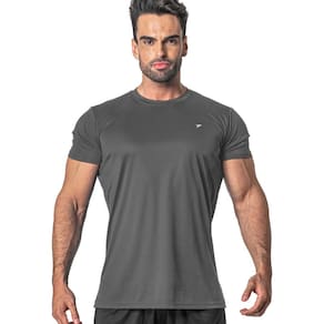 Camiseta M/C New Basic 04406-Ch - Cinza M