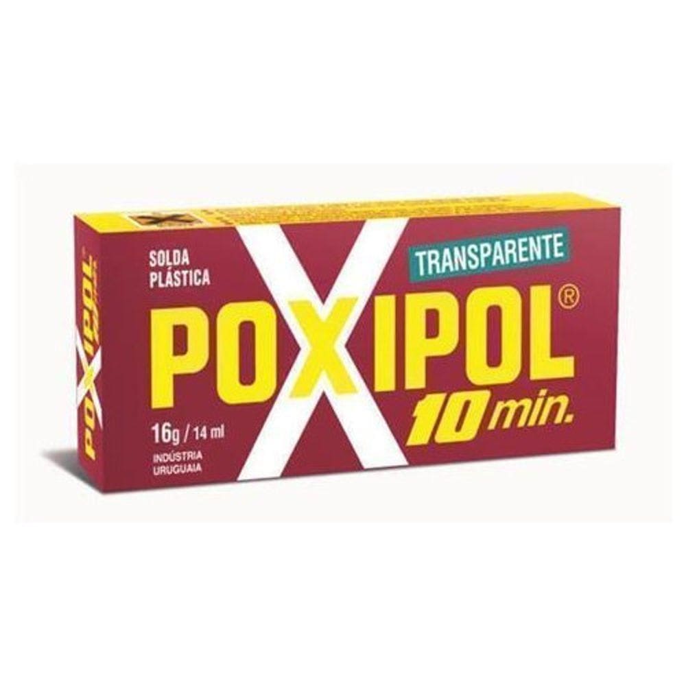 Adesivo Poxipol Transparente Pequeno