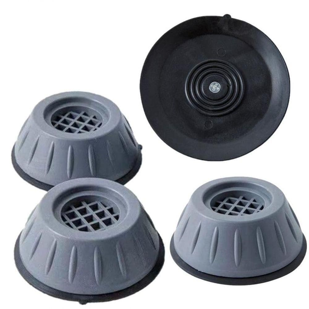 Suporte Para Anti-vibração Para Maquina De Lavar E Secar 4pç [f102]