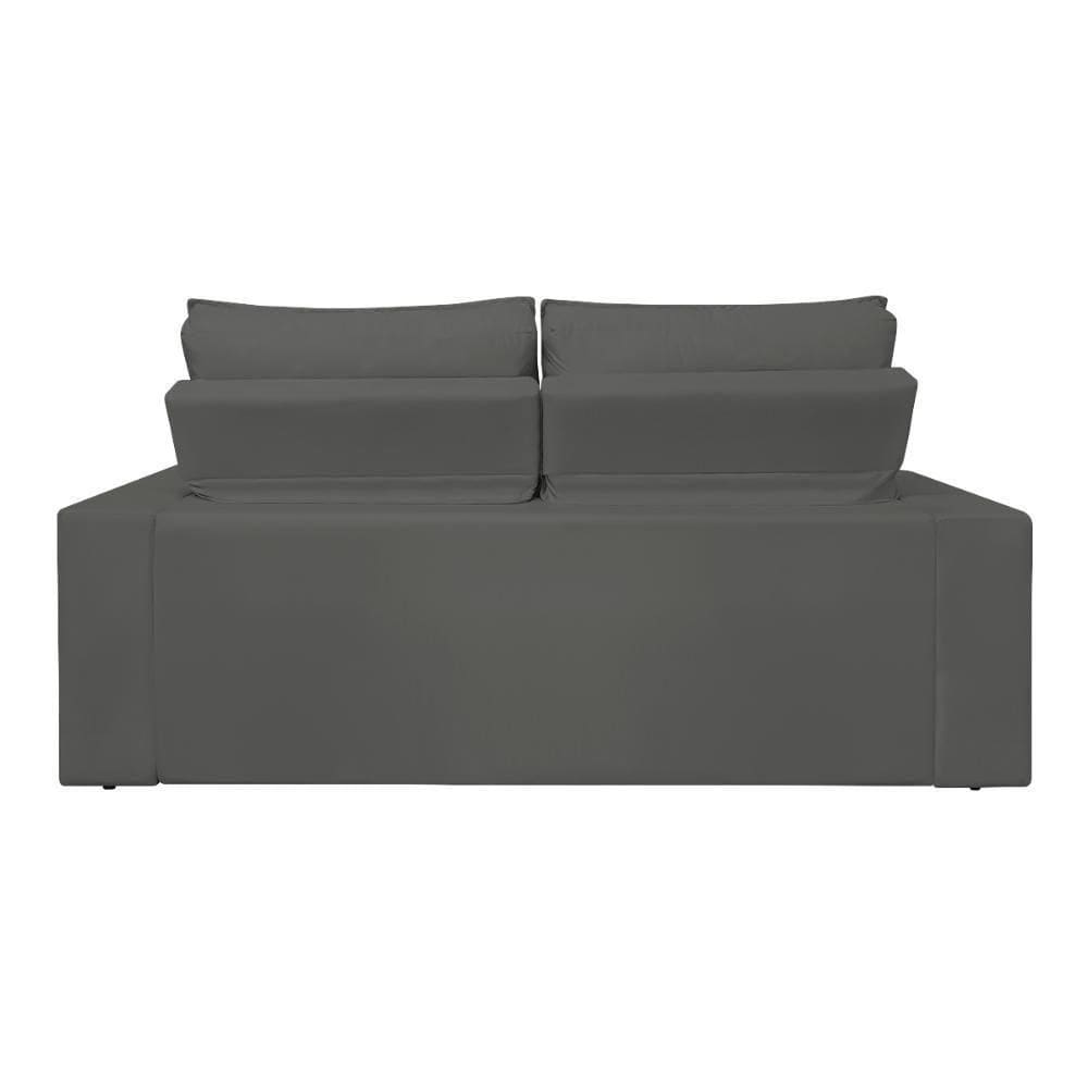 Sofá Retrátil-reclinável 1,50m Confortável Luxo Balaqui Cinza