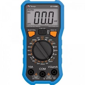 Multimetro Digital Minipa Et-1100b Azul/preto
