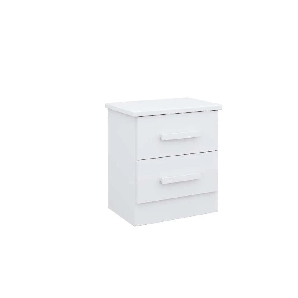 Mesa De Cabeceira 2 Portas New Athos - D` Doro Branco