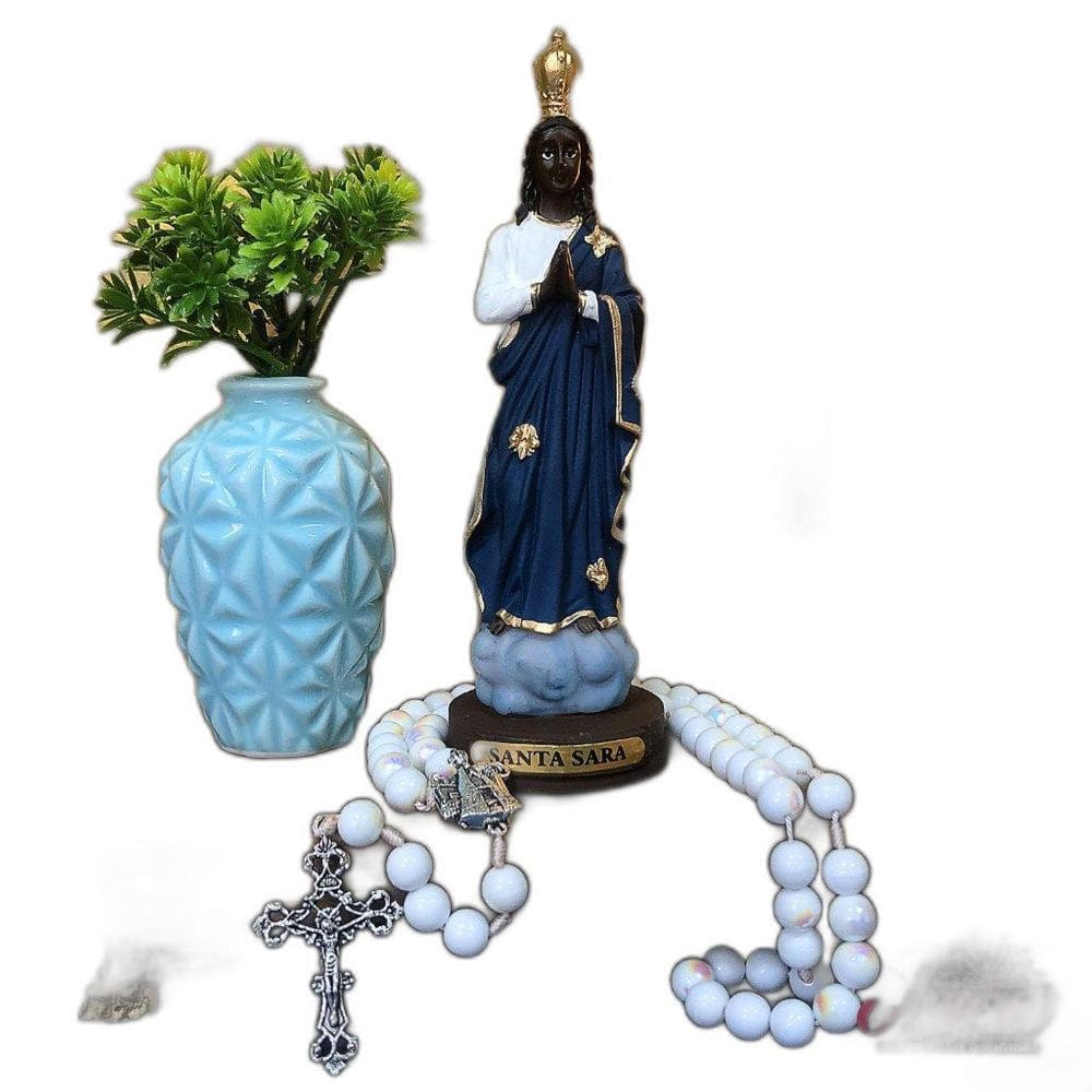 Imagem Santa Sara Resina 14 Cm