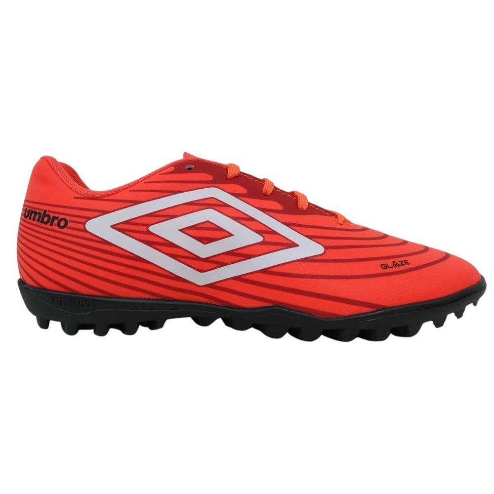 Chuteira Society Glaze U01fb00159-021 - Coral/Branco 42