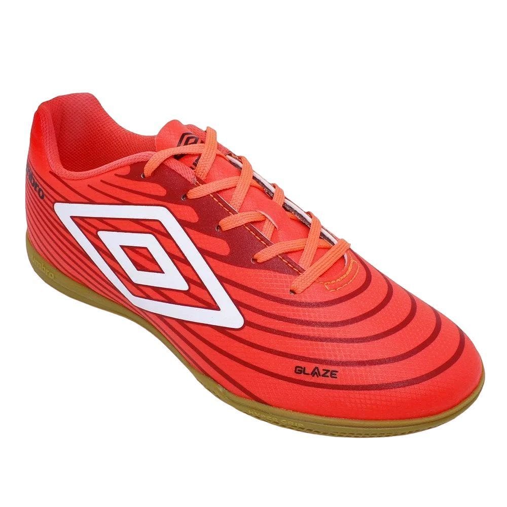 Chuteira Futsal Glaze U01fb00158-021 - Coral/Branco 43