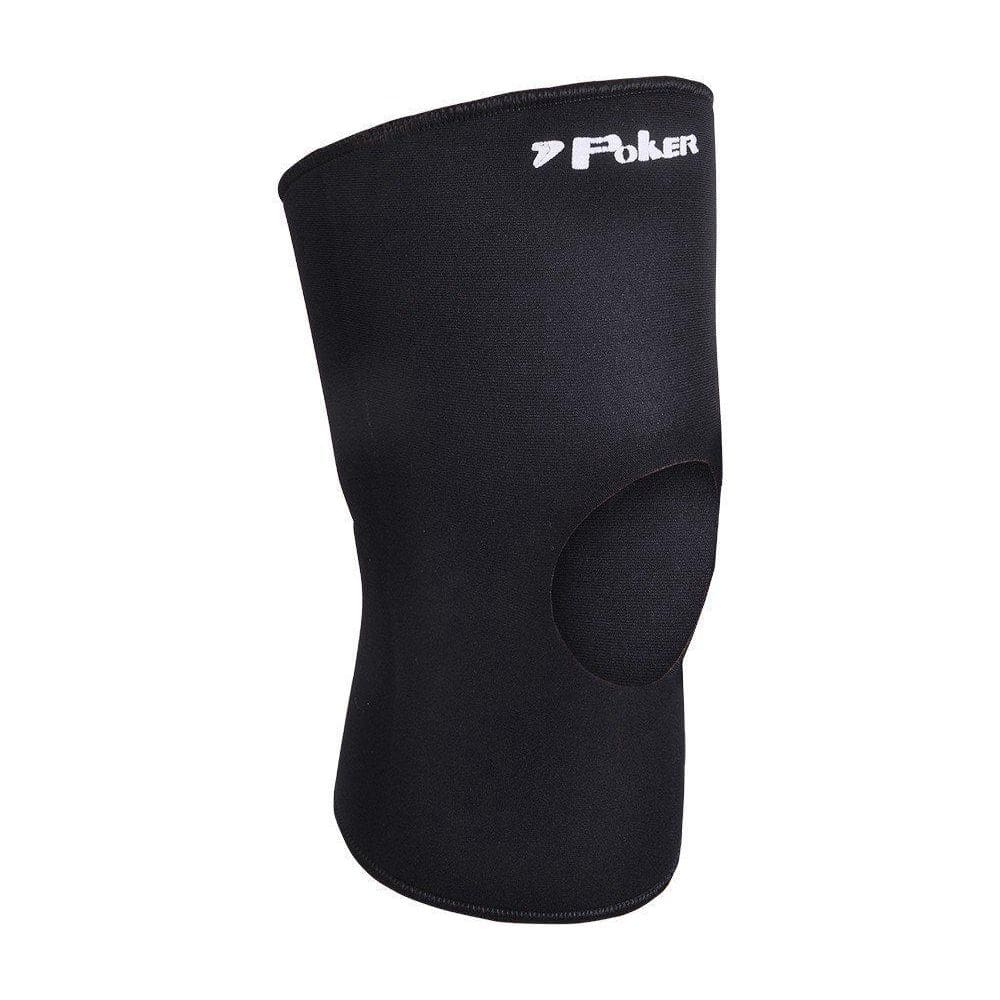 Joelheira Ortopedica Poker Neoprene Lisa C/ Orificio 06489-00 - Preto G