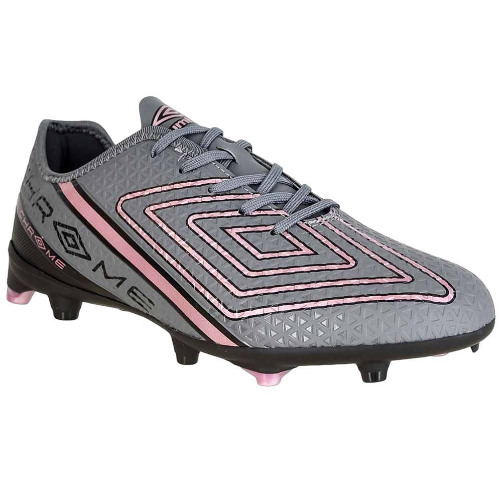 Chuteira Campo Chrome U01fb001005-810 - Cinza/Coral 41