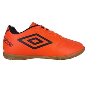Chuteira Futsal Class 2.2 Jr U07fb087-011 - Laranja/Preto 36