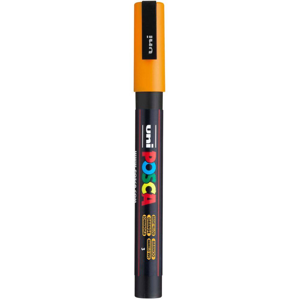 Marker Posca 3M Orange para materiais de arte e material escolar