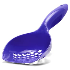 Pa Para Bandeja Higienica Familia De Estimacao Gatos Azul