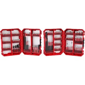 Conjunto de brocas Driver Milwaukee SHOCKWAVE Impact Duty 124PC 48-32-4034