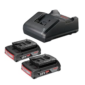Kit Carregador GAL 18V-20 + 2 Baterias 18V 2,0AH Bosch