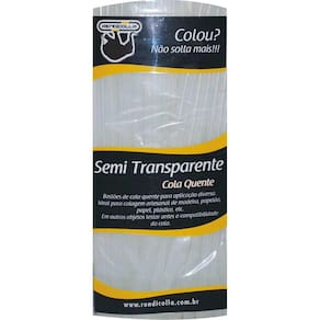 Cola Quente Refil Grossa 1Kg Semi-Transparente 11,2X30