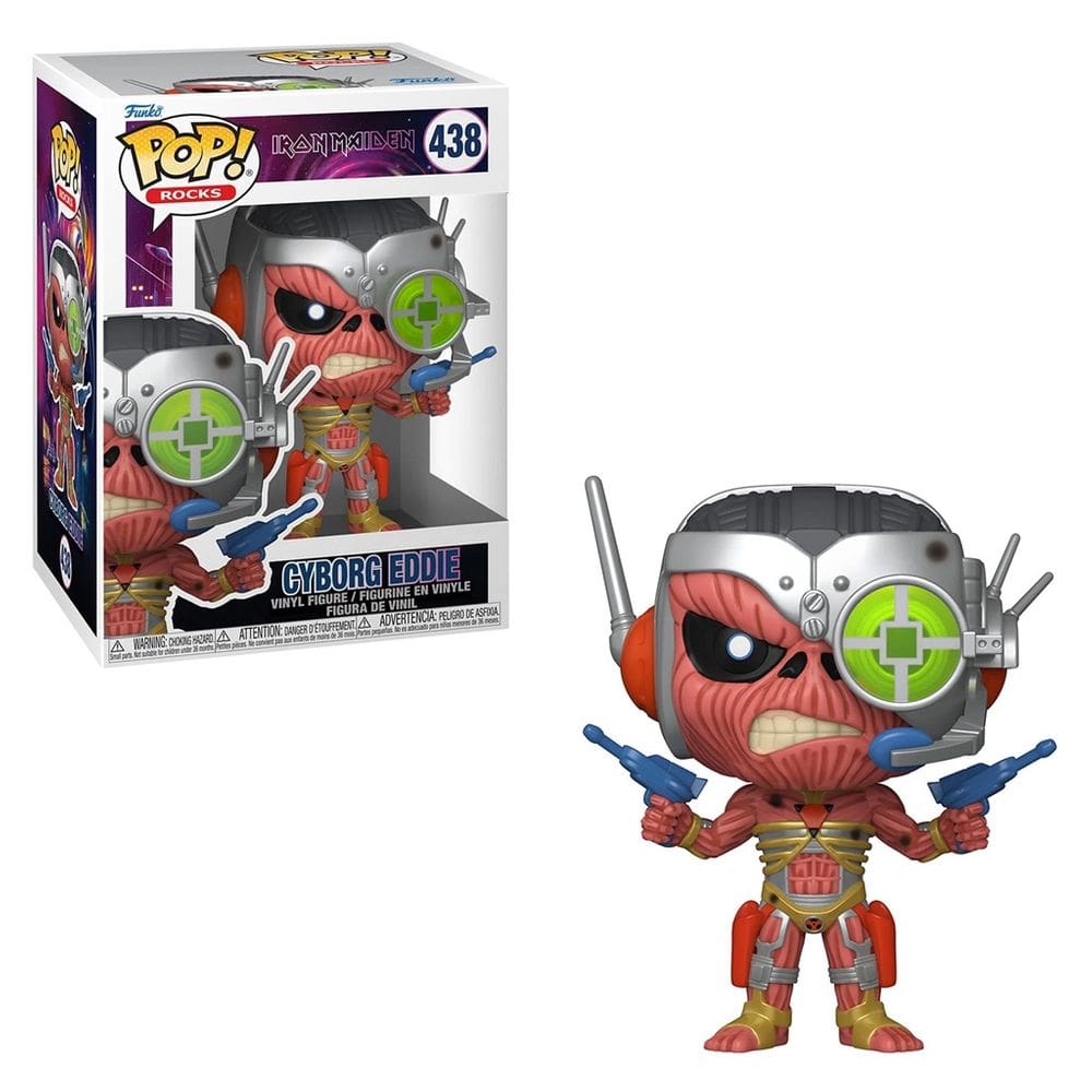 Funko Pop! Rocks Iron Maiden - Cyborg Eddie 438