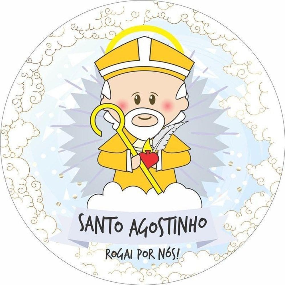 Painel Redondo 3D Sublimado Religioso Frd-4459
