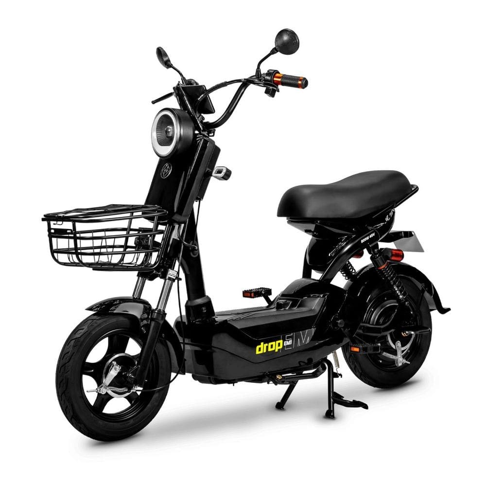 Scooter Elétrica EM1 800W 48V 12Ah Drop
