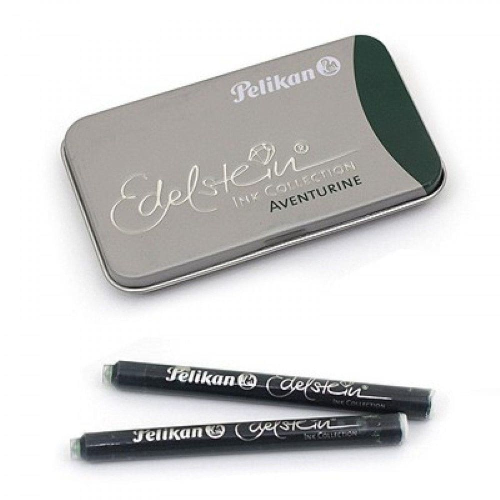 Cartucho Caneta Tinteiro Pelikan Edelstein Aventurine Com 6
