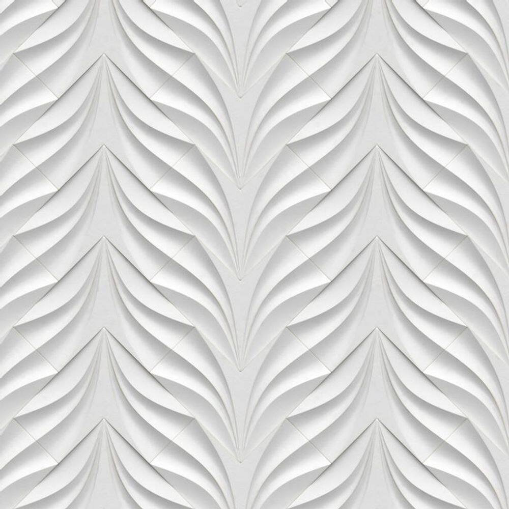 Papel De Parede 3D Desenhos Verticais Geometrico Adesivo