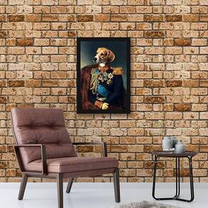 Quadro Decorativo Beagle Nobre 24X18Cm - Com Vidro