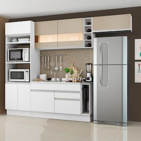 Cozinha Completa Madesa Safira com Armário e Balcão