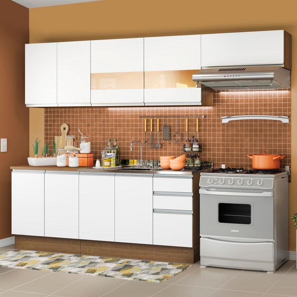 Cozinha Completa Marcela Armário+Balcão Madesa