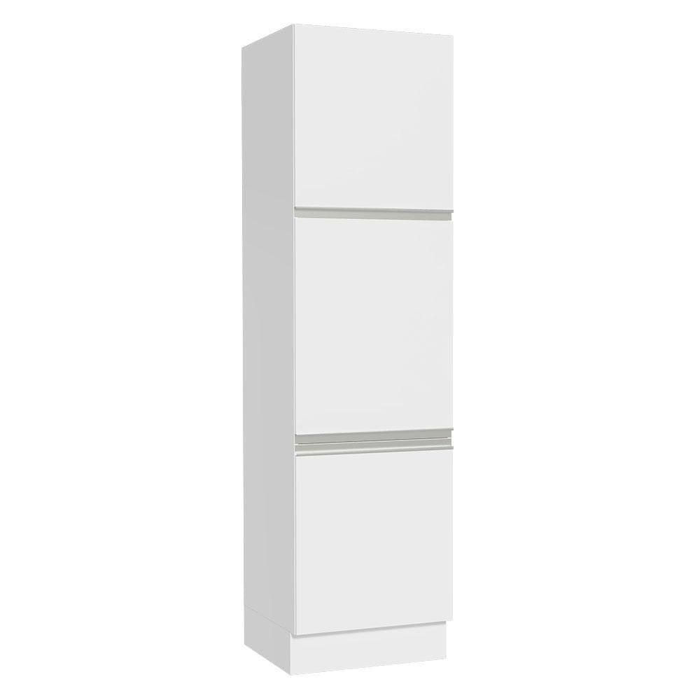 Paneleiro Glamy 3 Portas 60cm Branco Madesa