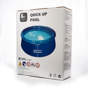 Piscina Inflável Disapel 1000 Litros Azul