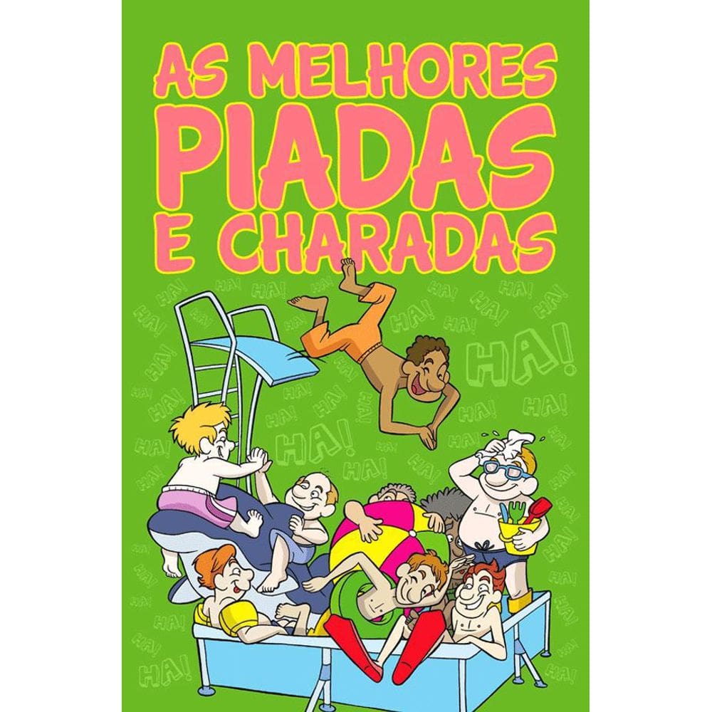 Livro As Melhores Piadas E Charadas